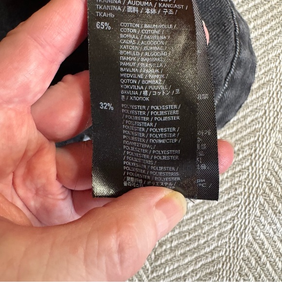 Killstar Crop Denim Vest Jacket, Goth Punk,‎ Black, Size S - Picture 6 of 8